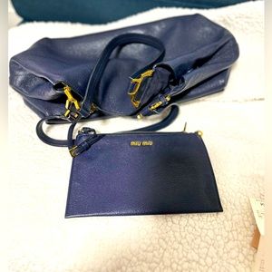 Miumiu hand bag/shoulder bag
